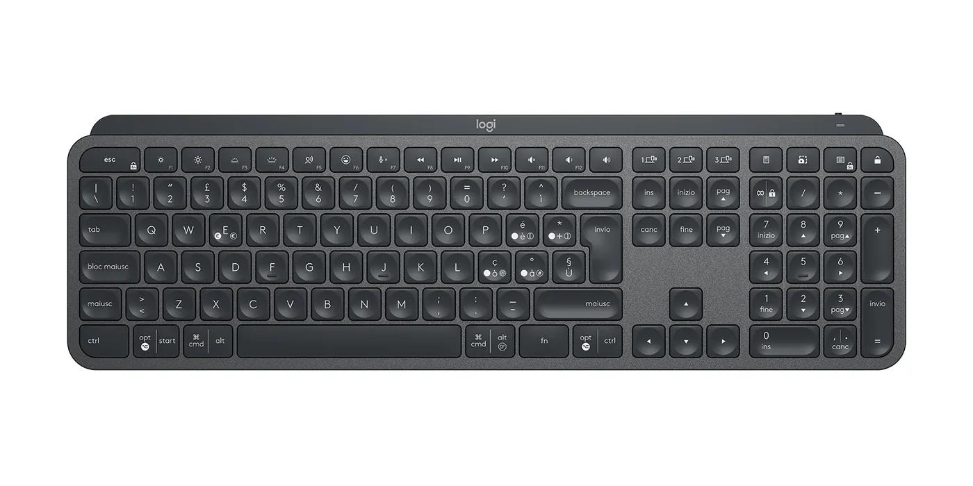 Logitech MX KEYS FOR BUSINESS - GRAPHITE/ITA - MEDITER — klawiatura