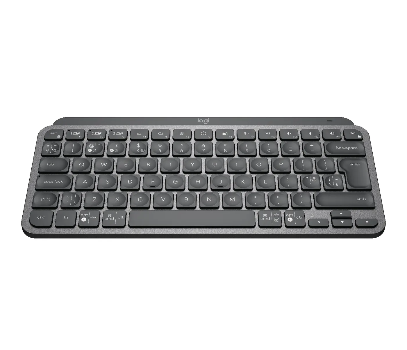 Logitech MXKEYS MINI WRLS ILLUMINATED KB/GRAPHITE - UK - INTNL — klawiatura