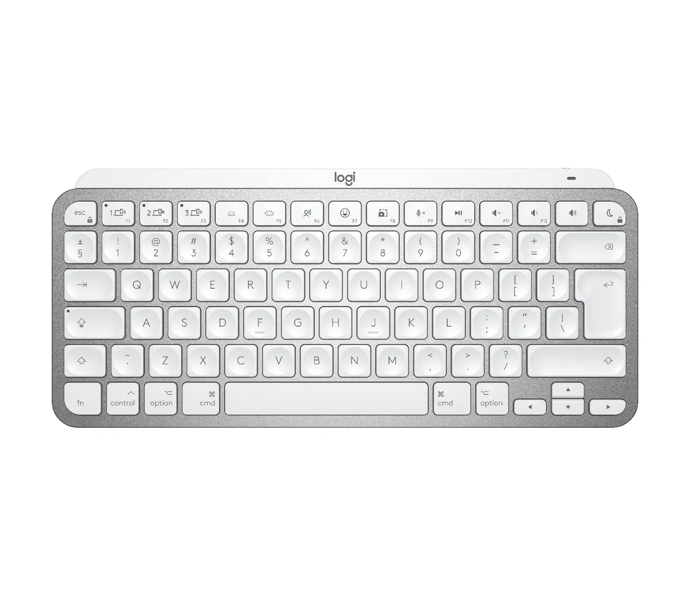 Logitech MXKEYS MINI F. MAC WRLS ILLUM./PALE GREY - US INT.L - INTNL — klawiatura