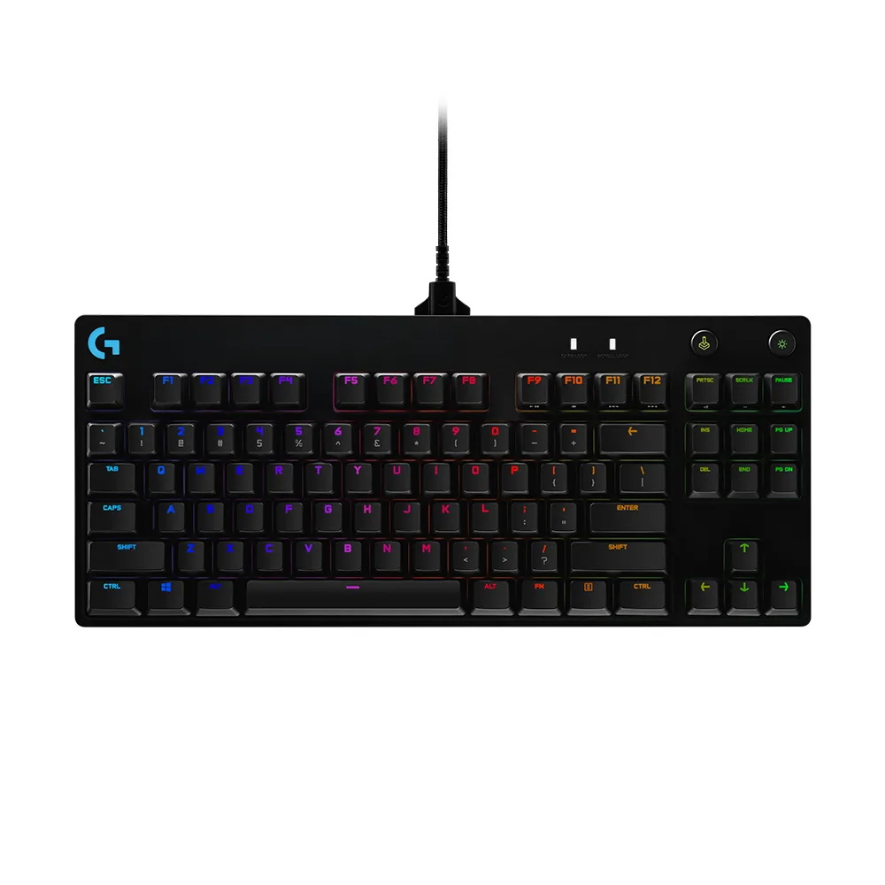 Logitech G PRO MECHANICAL GAMING KB/BLACK - ESP - MEDITER — klawiatura