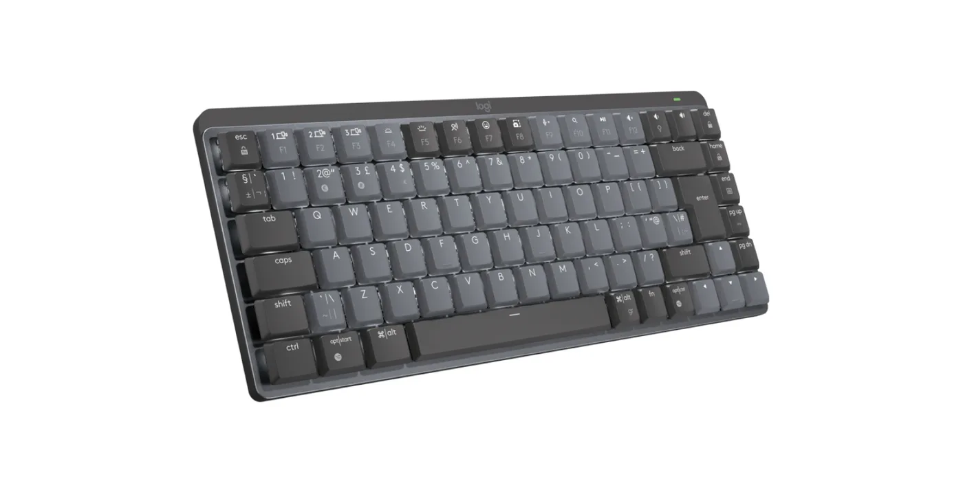 Logitech MX MECH. MINI WRLS ILLUM. KEYB/- GRAPHITE - UK - EMEA TACTILE — klawiatura