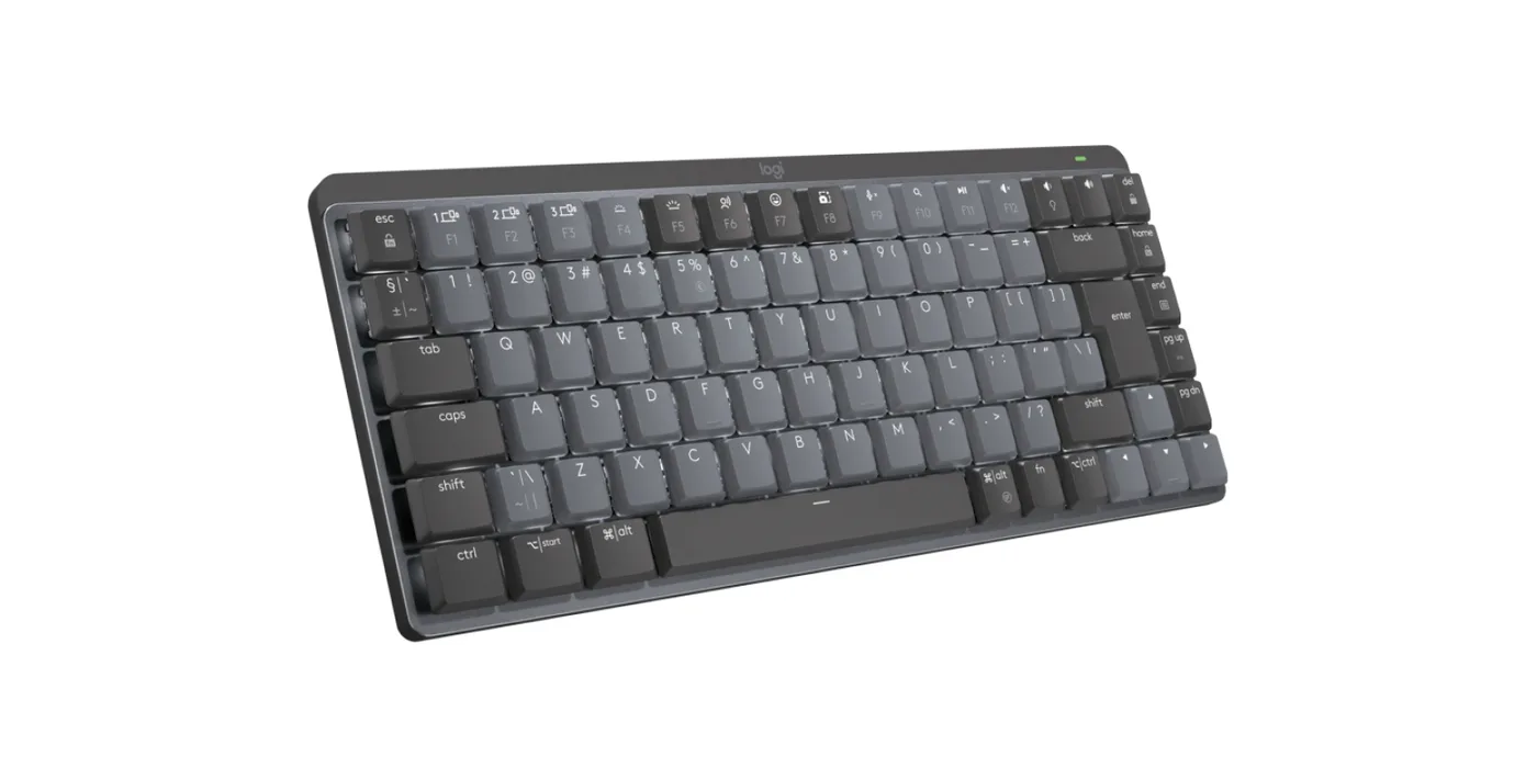 Logitech MX MECH.MINI WRLS ILLUM.KEYB./GRAPHITE - US INTLL - EMEA — klawiatura