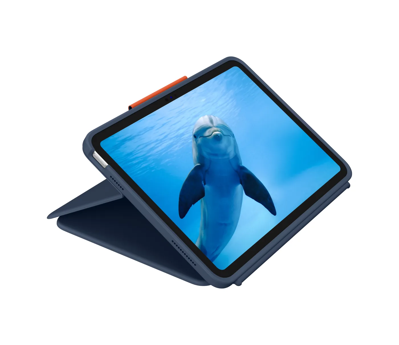 Logitech RUGGED COMBO 4 TOUCH BLUE PAN/FOR IPAD 10TH GEN EMEA — klawiatura