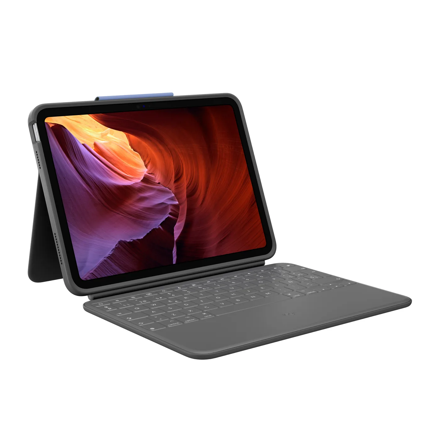 Logitech RUGGED FOLIO FOR IPAD-10TH GEN/OXFORD GREY ESP SOUTHWEST-424 — klawiatura
