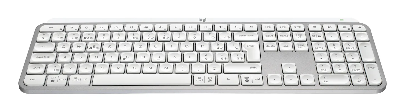 Logitech MX KEYS S - PALE GREY - CH - BT/- N/A - CENTRAL-419 — klawiatura