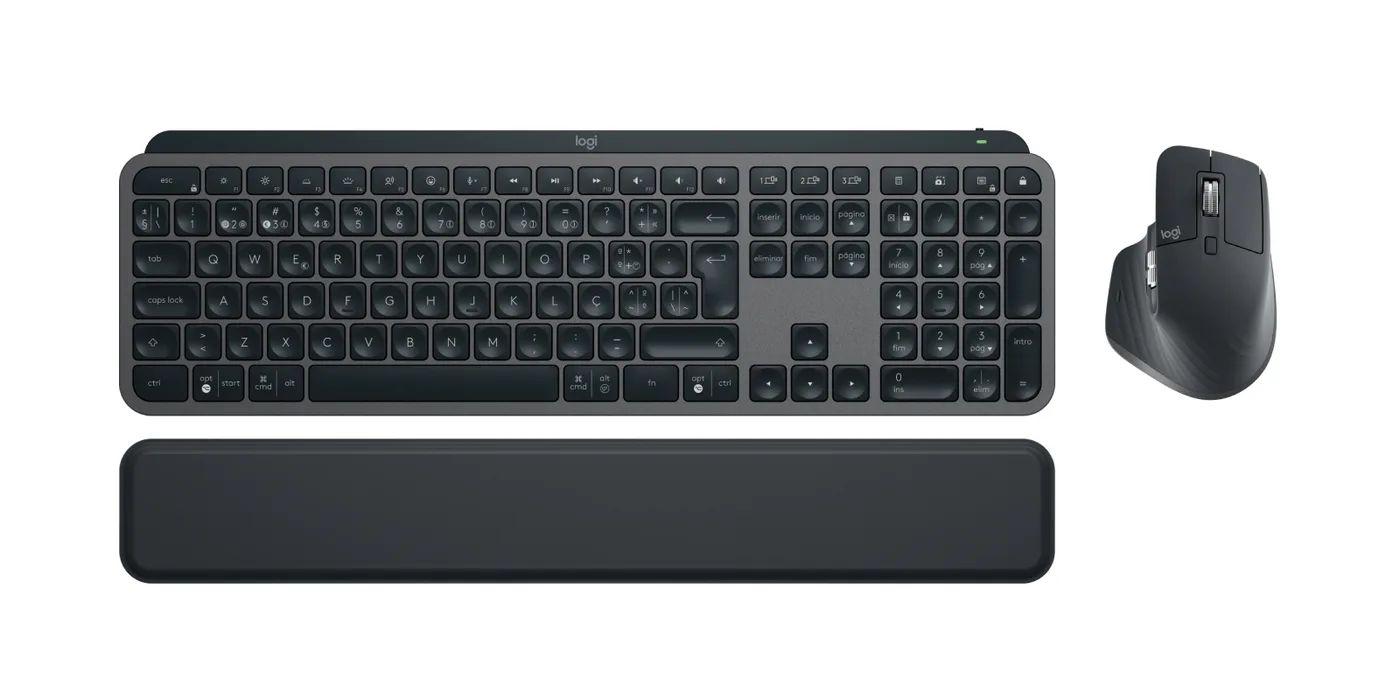 Logitech MX KEYS S COMBO - GRAPHITE PTG/- BT - N/A - MEDITER-412 — klawiatura