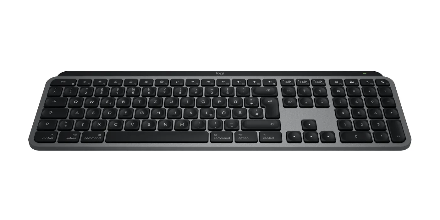 Logitech MX KEYS S FOR MAC/SPACE GREY - DEU - EMEA 28-935 — klawiatura