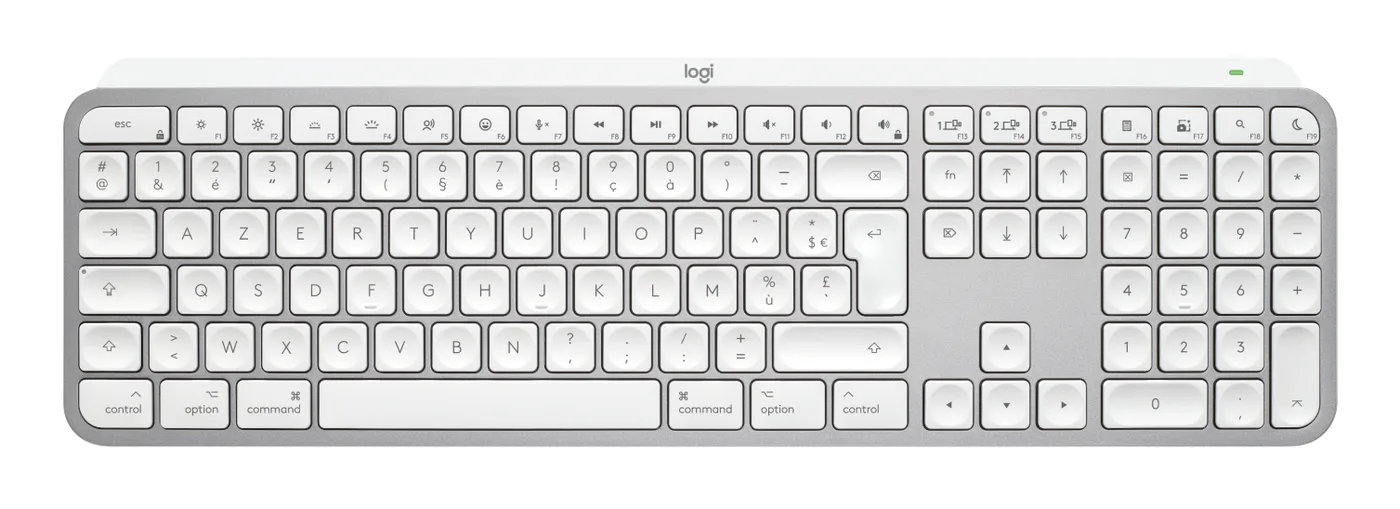 Logitech MX KEYS S FOR MAC/PALE GREY - FRA - EMEA 28-935 — klawiatura