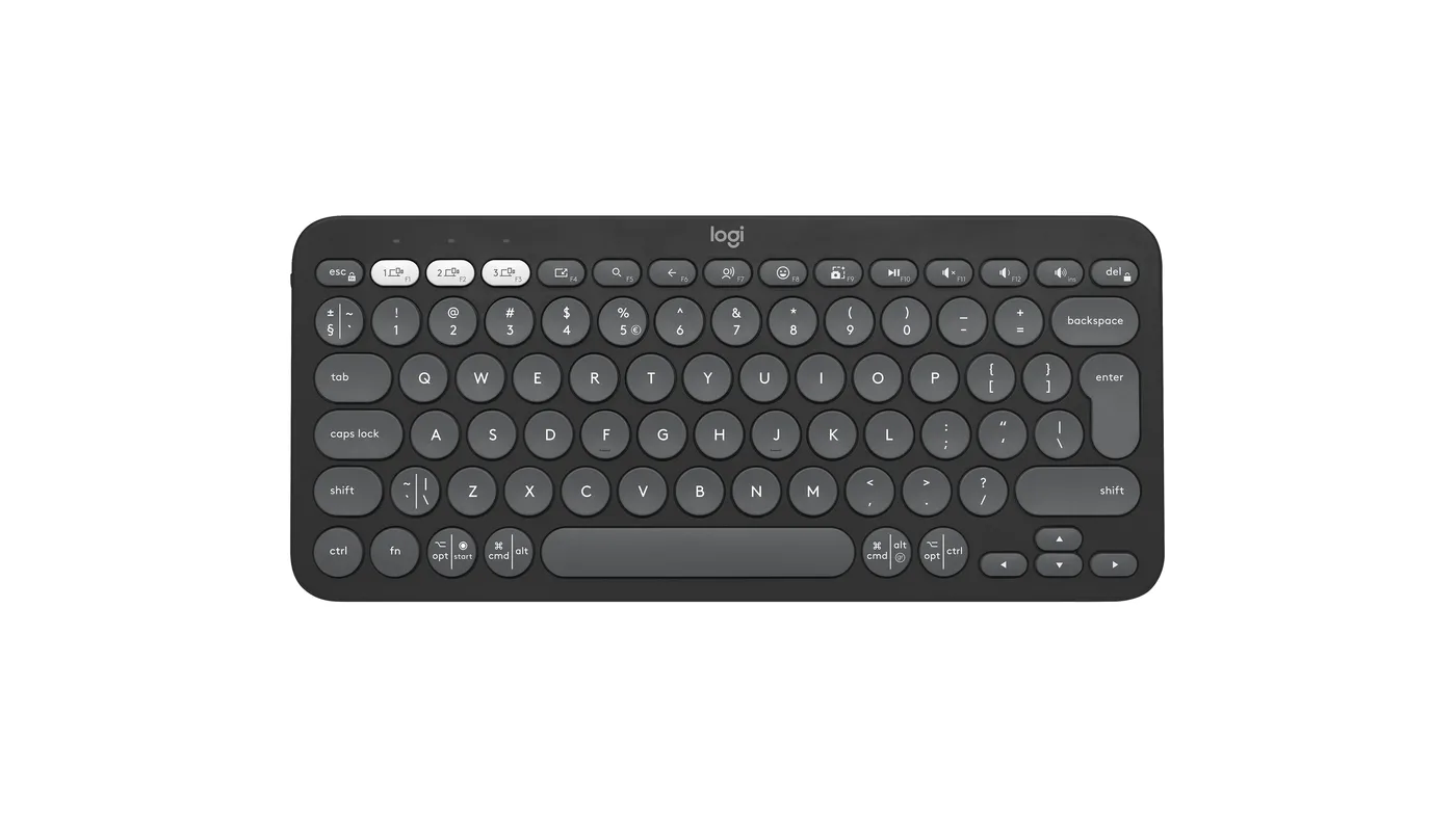 Logitech PEBBLE KEYS 2 K380S TONAL/US INTL BT N/A INTNL 973 UNIV — mysz