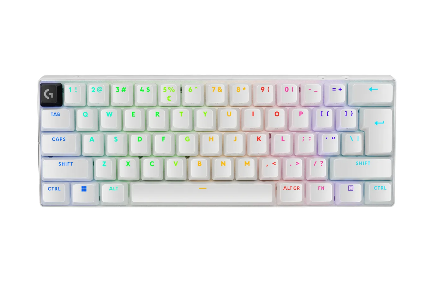 Logitech PROX60 LIGHTSP WRLS G KEYB TACT/WHITE - US INTL - EMEA28-935 — klawiatura