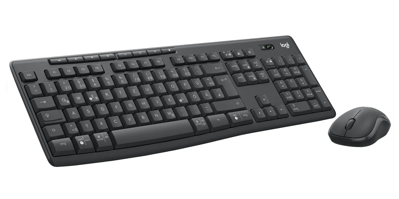 Logitech MK370 COMBO FOR BUSINESS/GRAPHITE - DEU - CENTRAL-419 — klawiatura