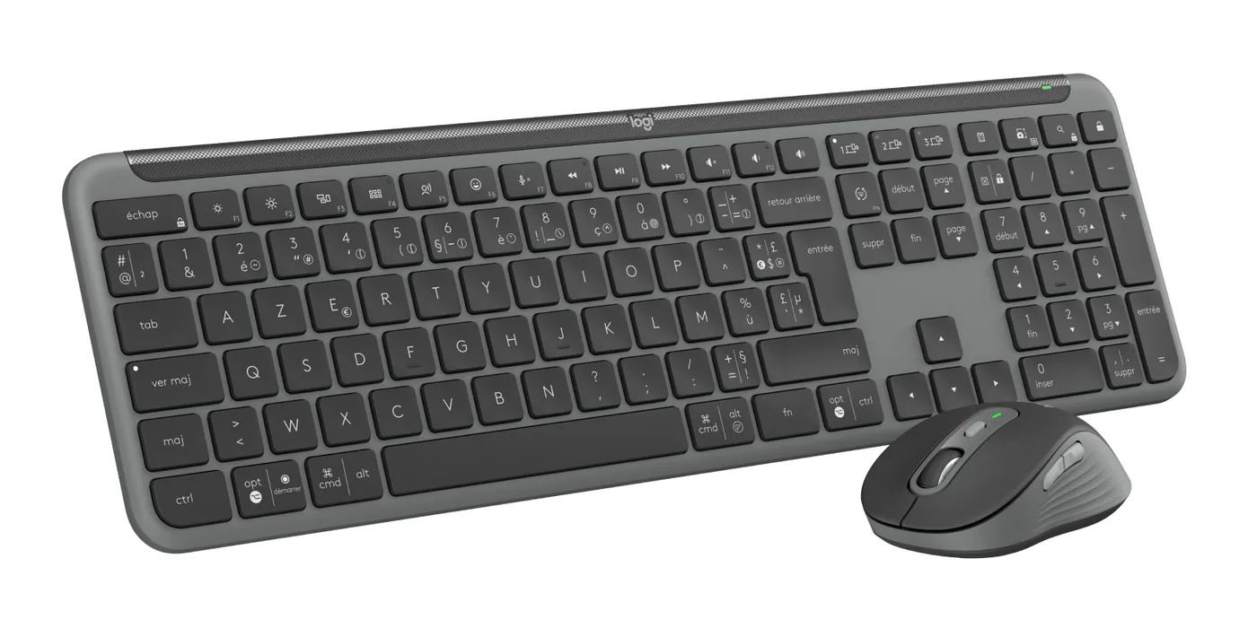 Logitech SGN SLIM COMBO MK950 BUSINESS/GRAPHITE - FRA - CENTRAL-419 — klawiatura