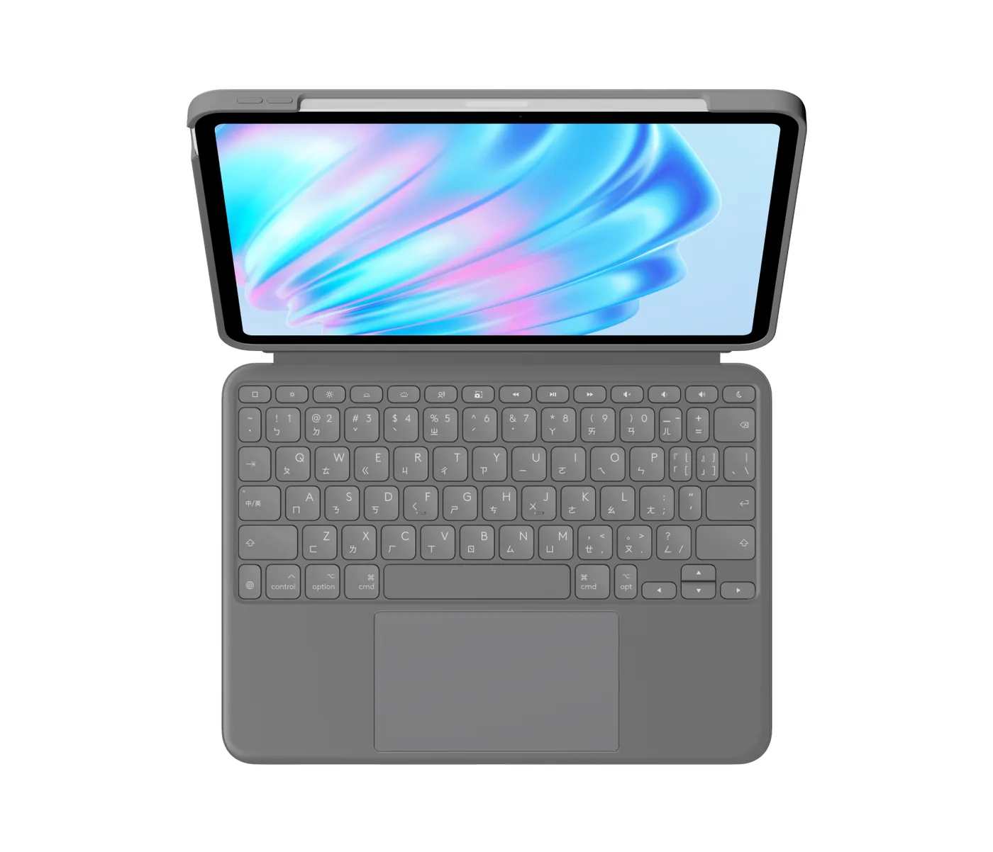 Logitech COMBOTOUCH FOR IPADAIR 11INCHM2/OXFORD GREY - CH - WESTMID-511 — klawiatura