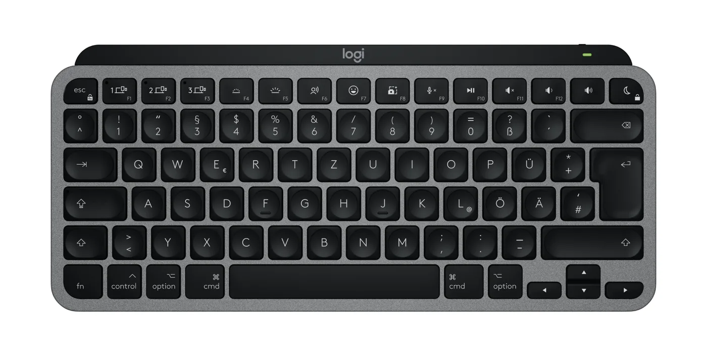 Logitech MXKEYSMINI FOR MAC WRLS ILLUMKB/SPACE GREY - DEU - EMEA28-935 — klawiatura