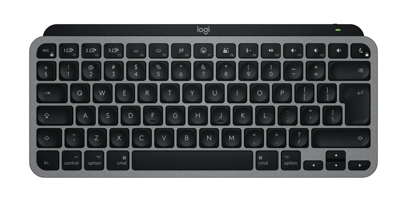 Logitech MXKEYSMINI FOR MAC WRLS ILLUMKB/SPACE GREY-US INTL-EMEA28-935 — klawiatura