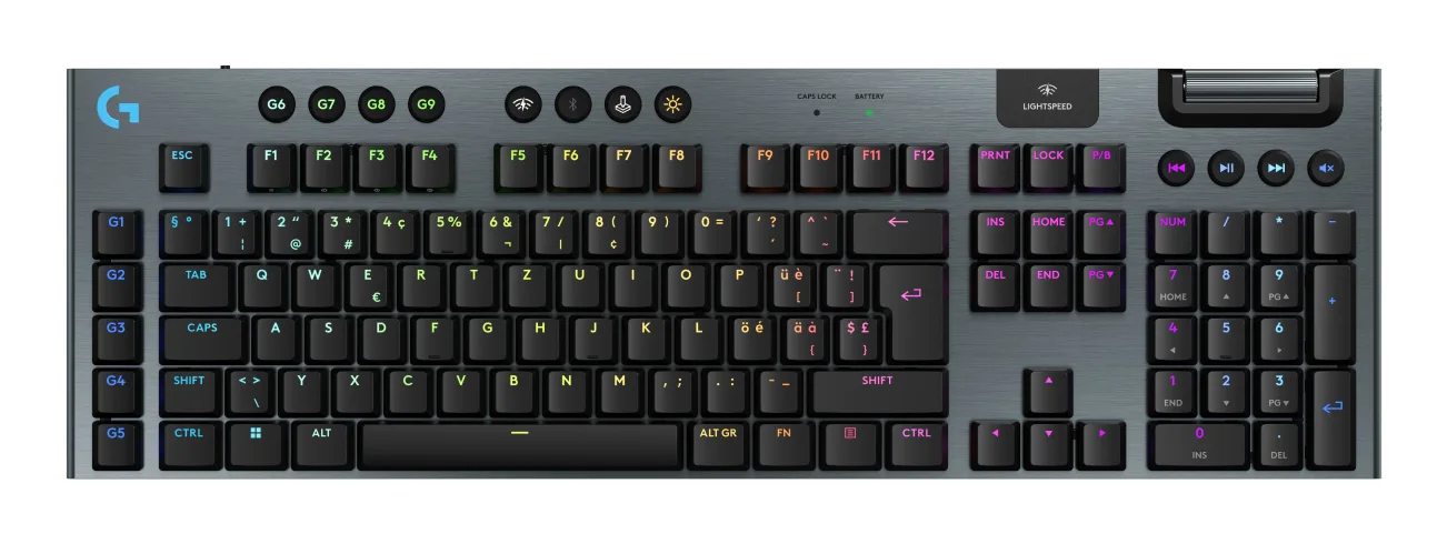 Logitech G915 X LIGHTSPEED/WRLS G KB- BLACK-CH-EMEA28I-935 — klawiatura