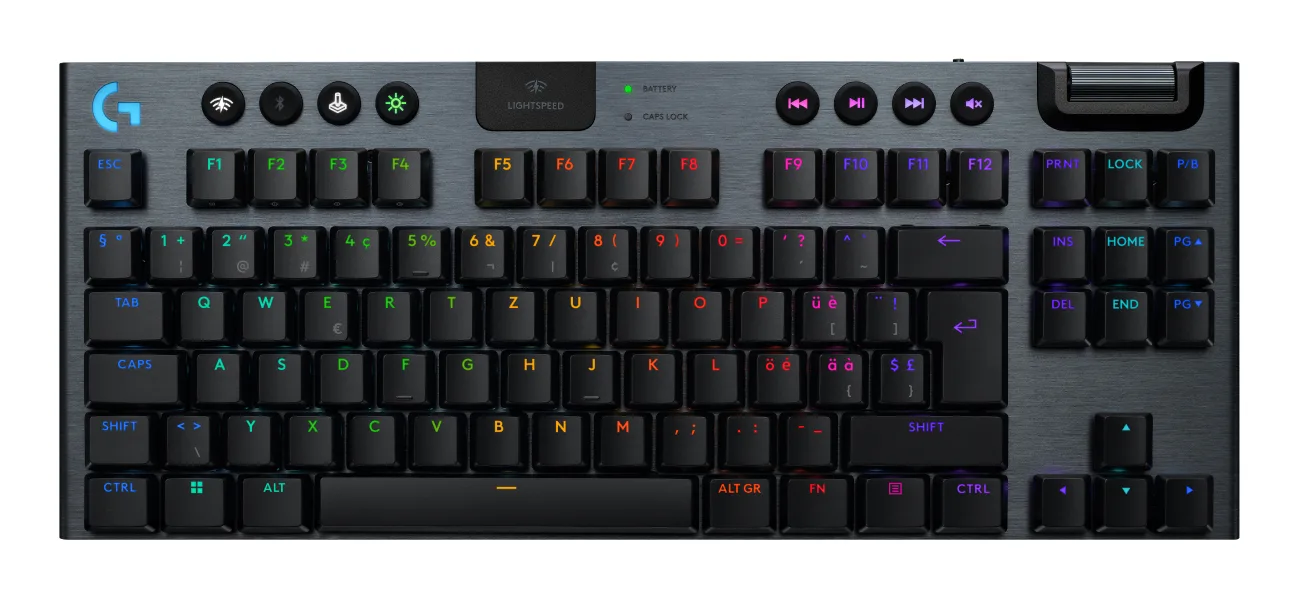 Logitech G915 X LIGHTSPEED TKL/WRLS G KB-BLACK-DEU-EMEA28I-935 — klawiatura