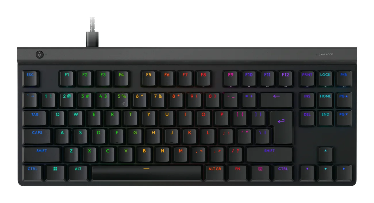 Logitech KB CINDEREL COR CDM/MIX US INTL/EMEA28I-935 BLACK RETAIL USB — klawiatura