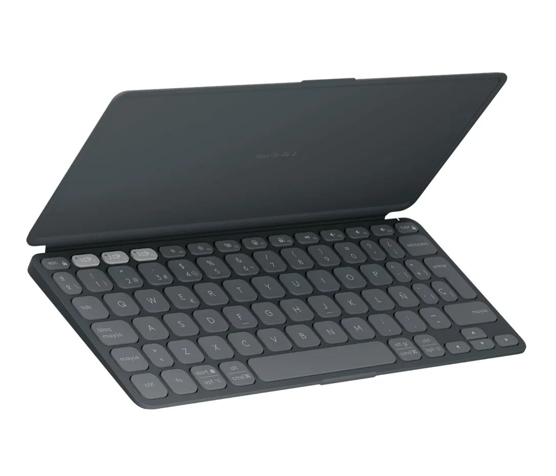Logitech KEYS-TO-GO 2/GRAPHITE - DEU - WESTMID-511 — klawiatura