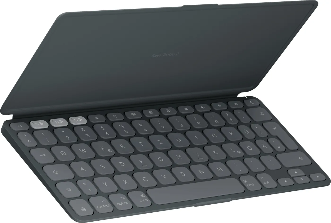 Logitech KEYS-TO-GO 2/GRAPHITE - DEU - WESTMID-511 — klawiatura