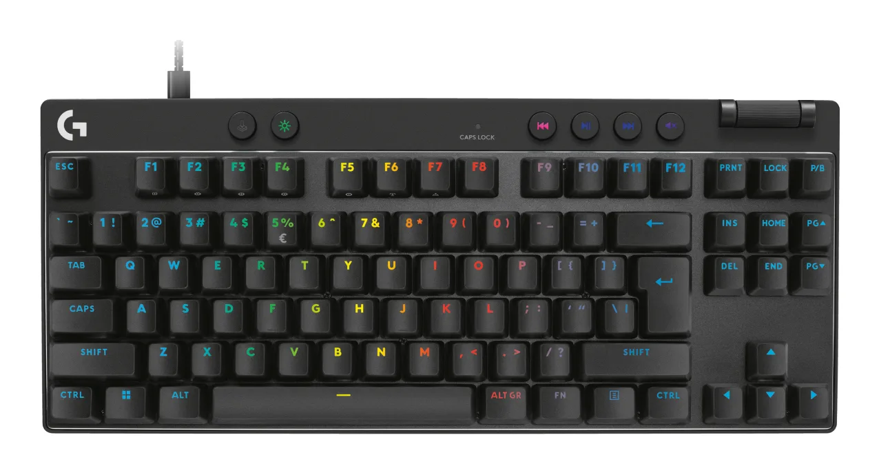Logitech PRO X TKL RAPID/BLACK - US INTL - EMEA28I-935 — mysz