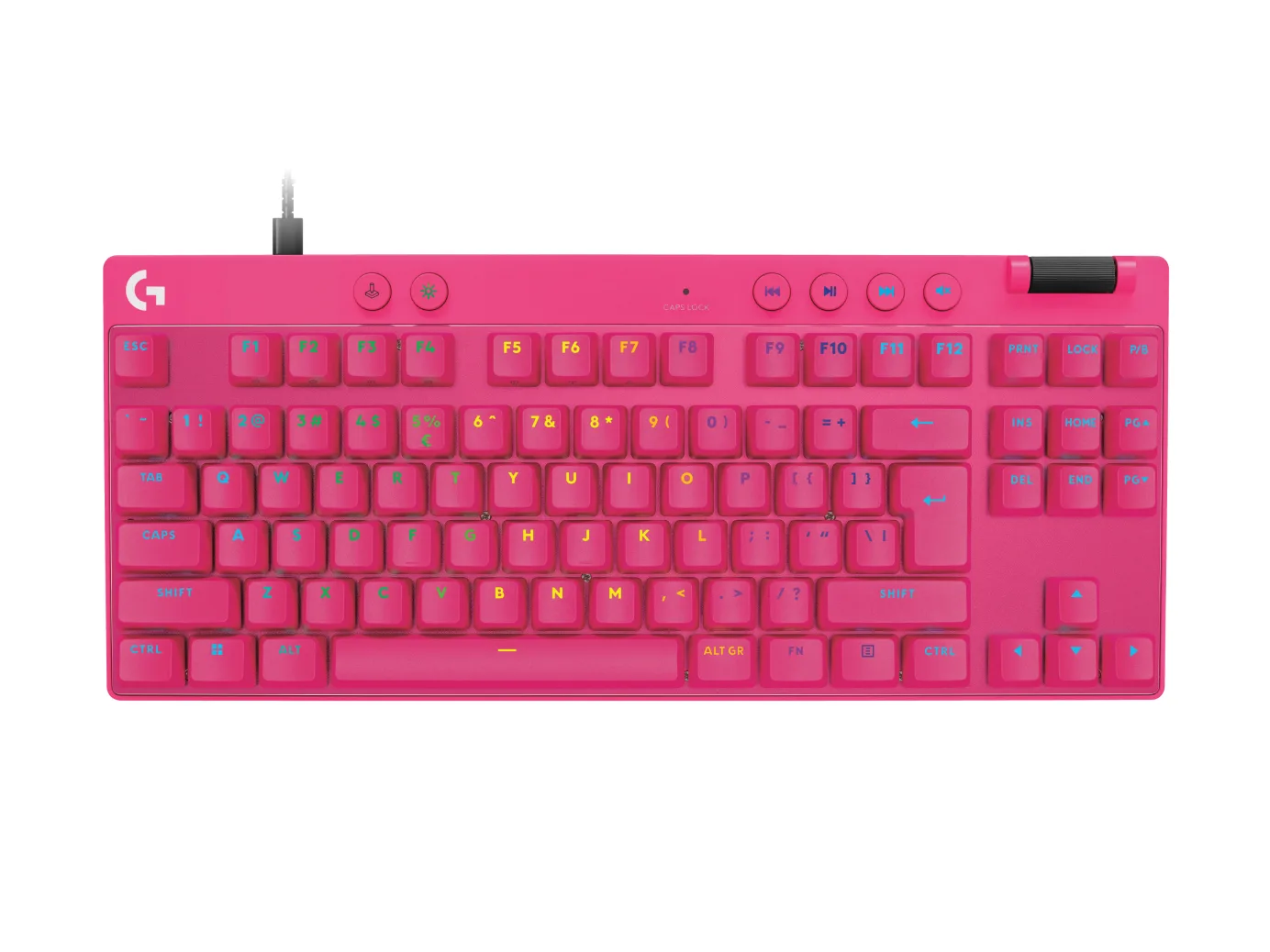 Logitech PRO X TKL RAPID/MAGENTA - US INTL - EMEA28I-935 — mysz