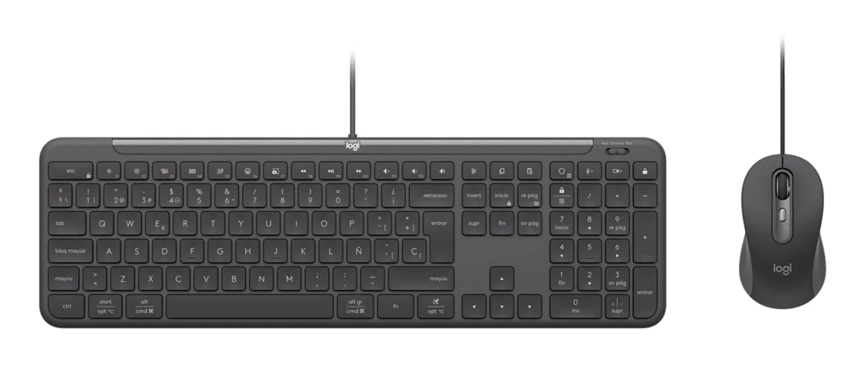 Logitech WIRED COMBO MK620 FOR BUSINESS/GRAPHITE - CH - CENTRAL-419 — klawiatura