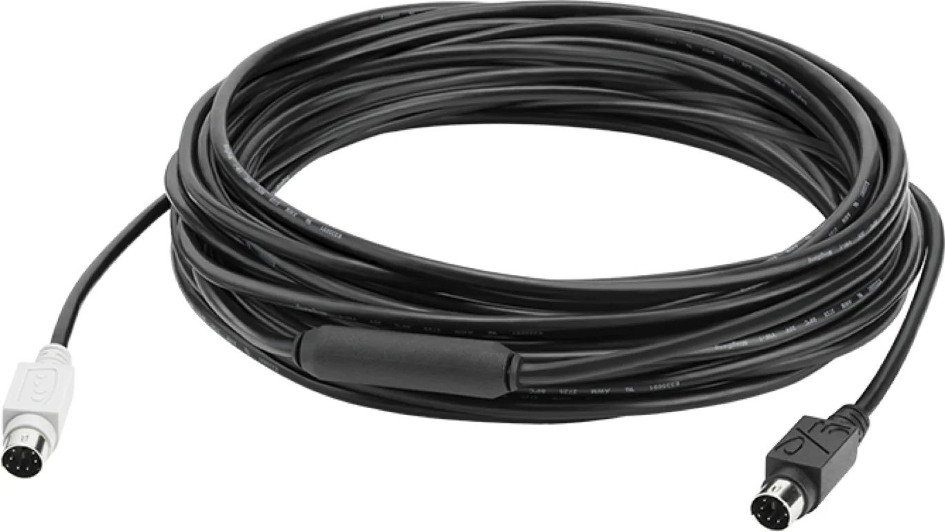 LOGITECH 10M EXTENDER CABLE/FOR LOGITECH GROUP — kabel audio-wideo