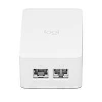 Logitech PoE Injector with plug set - OFF WHITE - WW — kabel światłowodowy