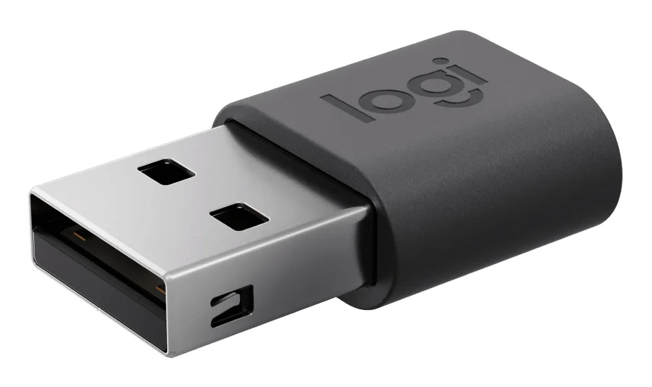 Logitech LOGI USB-A TO C ADAPTOR/GRAPHITE - EMEA28I-935 — hub USB