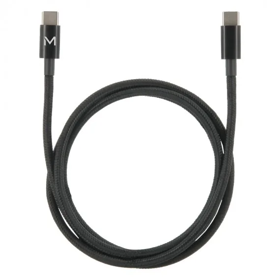 Mobilis CABLE - USB C / USB C - 2M/100W - SOFT BAG — kabel USB