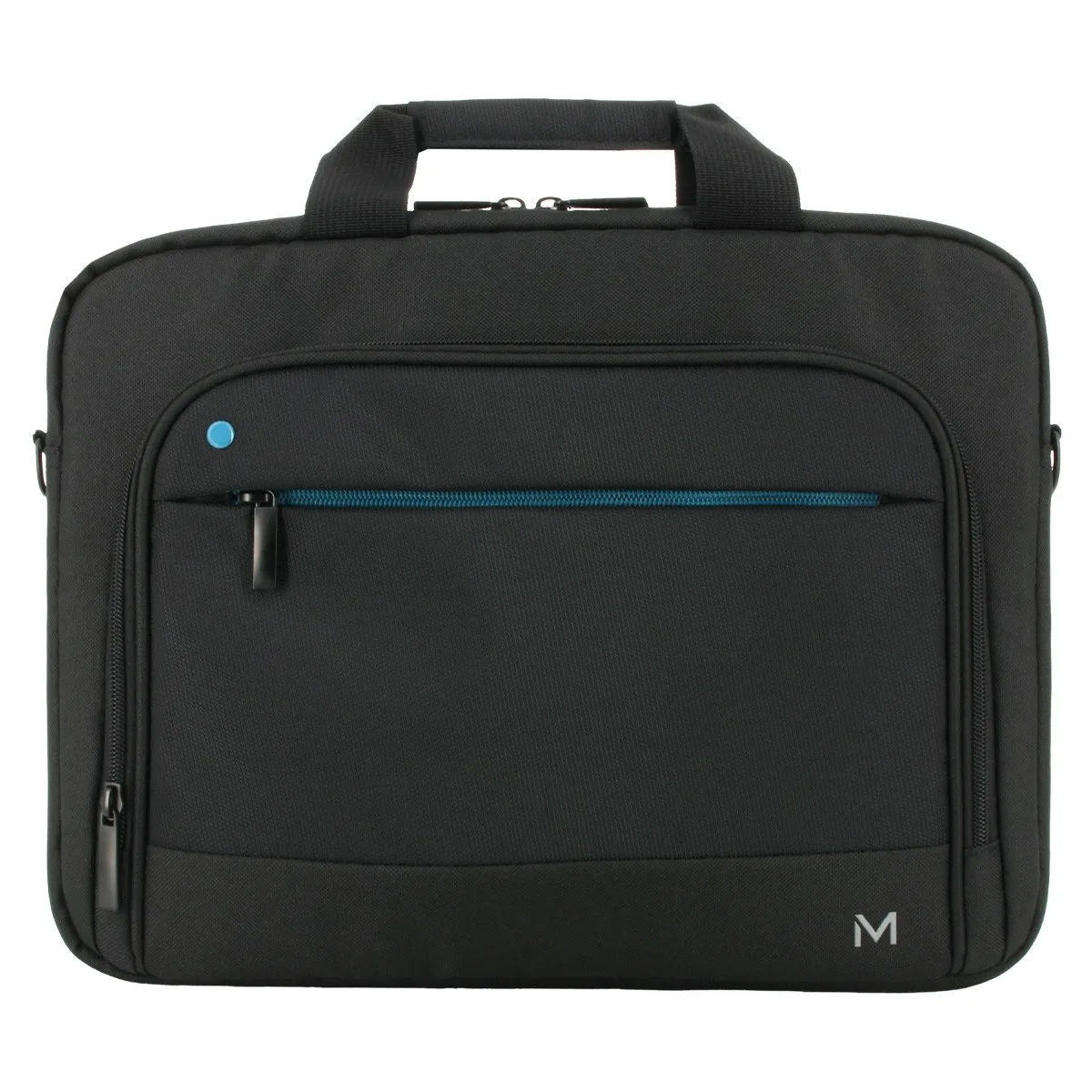 Mobilis THEONE BRIEFCASE TOPLOADING/BLUE ZIP 11-14IN -RECYCLED — torba