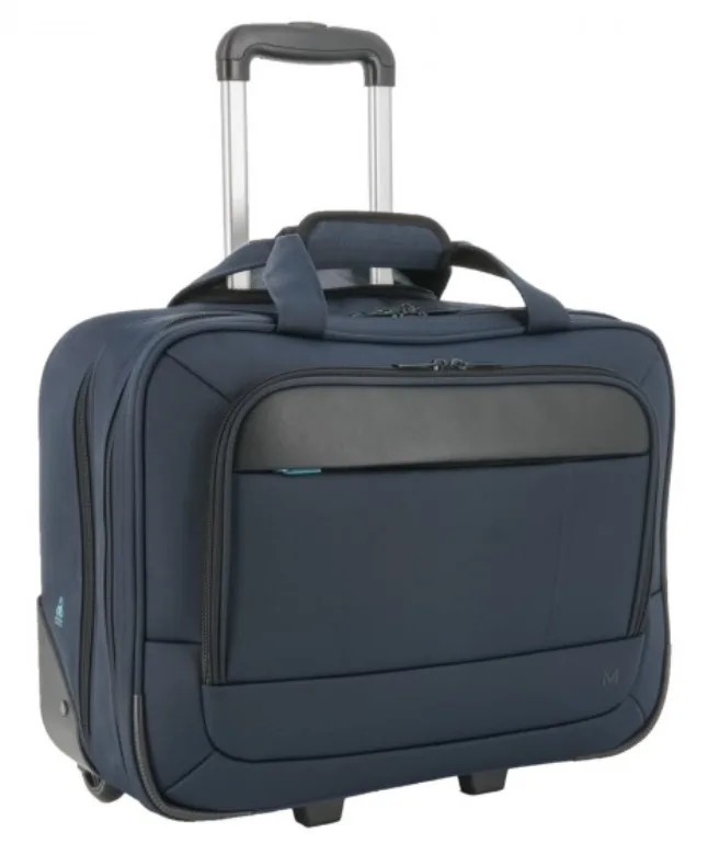 Mobilis EXECUTIVE 4 ROLLER BAG 14-17IN/- MAIN FABRIC 100 RECYCLED - 27L — torba