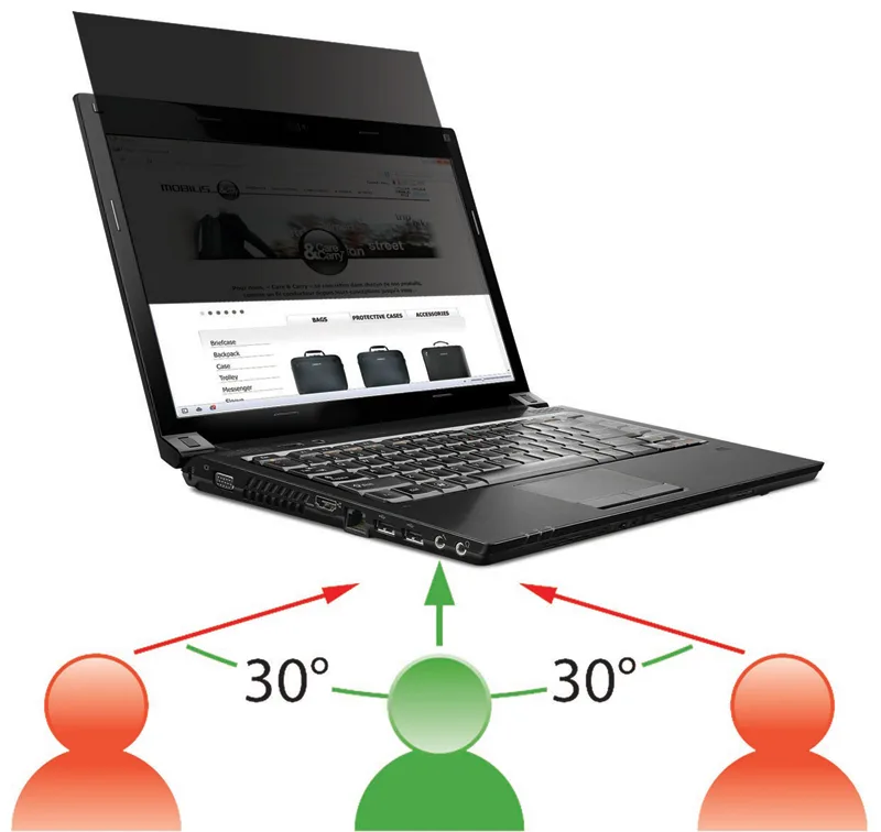 Mobilis SCREEN PROTECTOR PRIVACY/13.3IN W 16:9 DIM 294X165MM — akcesorium do laptopów