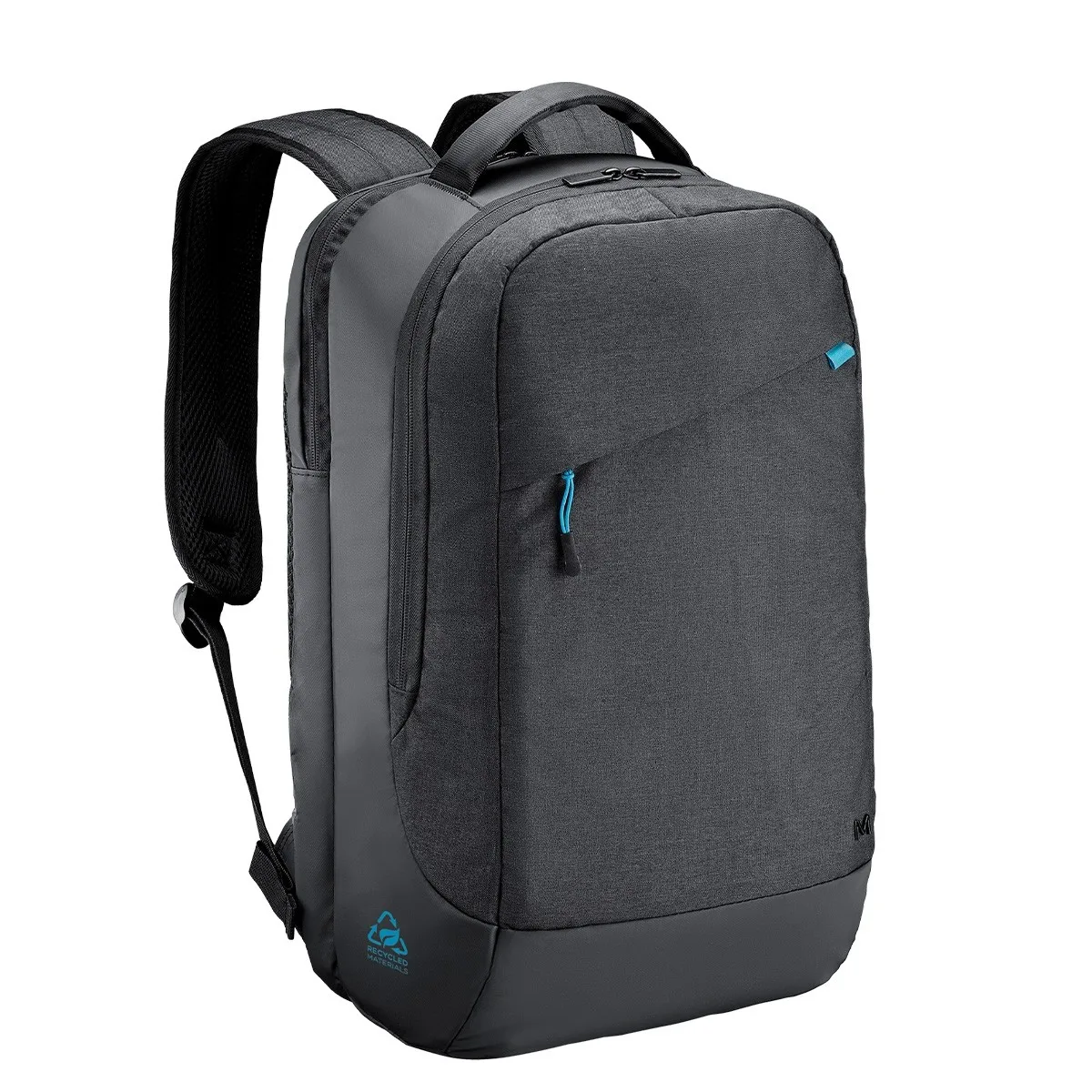 Mobilis TRENDY BACKPACK 14-17IN BLACK/35 PERCENT RECYCLED — torba