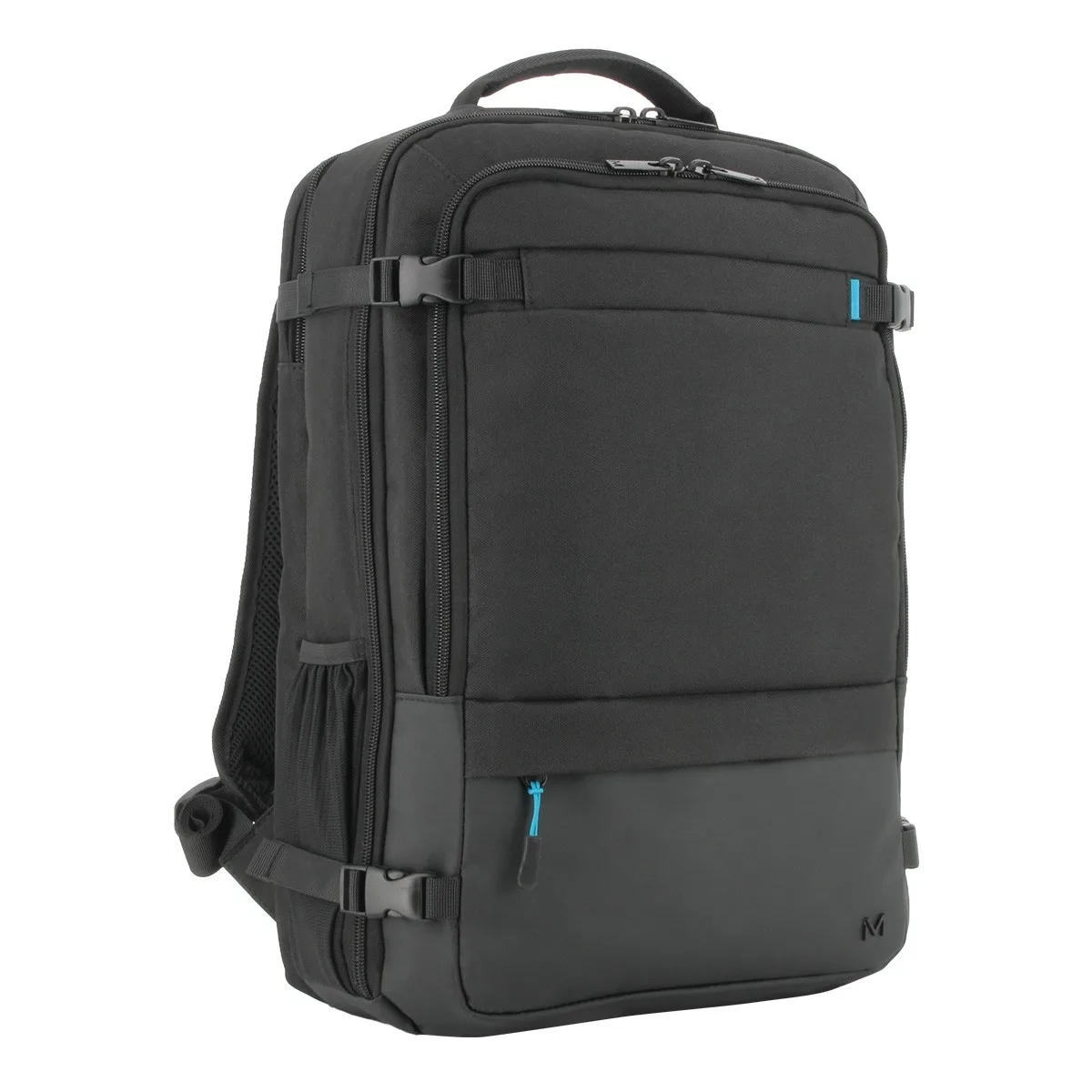 Mobilis TRENDY 24H BACKPACK 14-16IN/BLACK - 25L - MAIN FABRIC 100 RE — torba