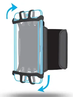 Mobilis UNIVERSAL ARM BAND HHD/WRIST MOUNT/ARMBAND 4-6IN — akcesorium do czytników kodów