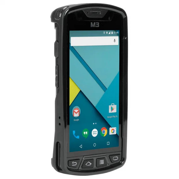Mobilis PROTECH TPU CASE SM 10/15/REINFORCE 2STRAP STYLUS HOLD BLK — akcesorium do czytników kodów
