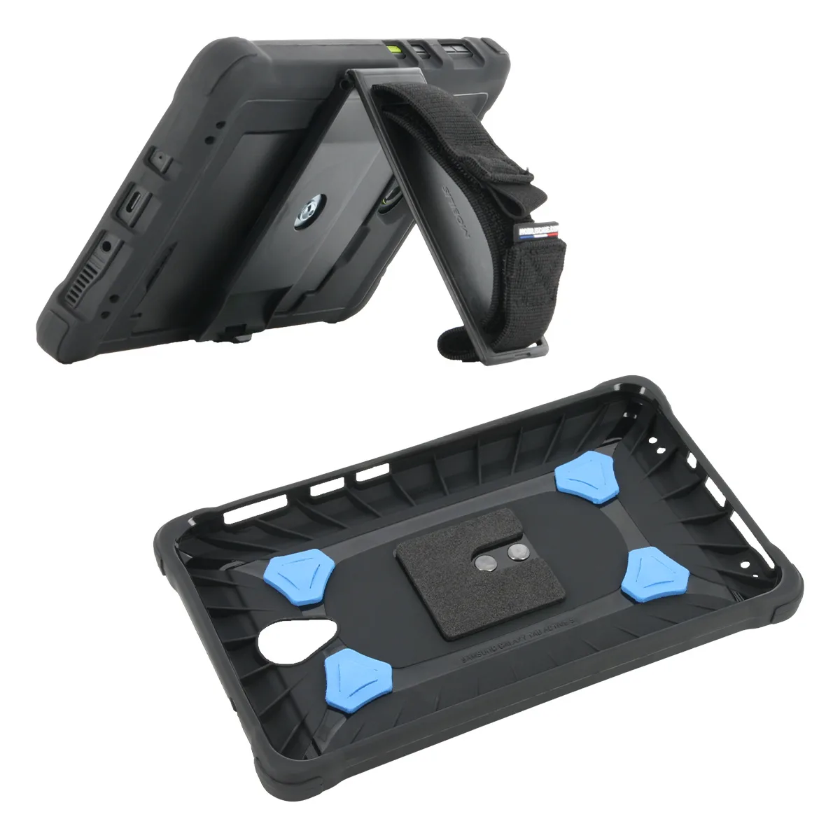 Mobilis PROTECH - CASE + 360 HANDSTRAP/+ KICKSTAND FOR GALAXY TAB ACTIV — akcesorium do tabletów