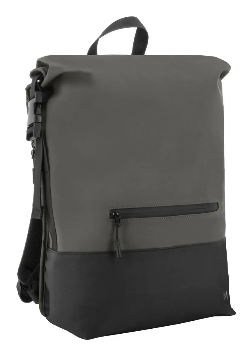 Mobilis TWO-TONE ROLLTOP BACKPACK 14-16/GREY/BLACK 25L — torba