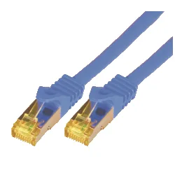 Mcab CAT7 SFTP RJ45 LSZH 10M BLUE/10GBIT RAW PATCH CABLE — kabel Ethernet