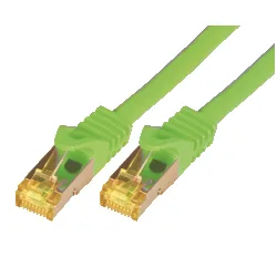Mcab CAT7 SFTP RJ45 LSZH 2M GREEN/10GBIT RAW PATCH CABLE — kabel Ethernet