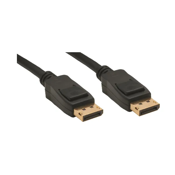 Mcab 5M DP 1.2 CABLE 4K60HZ BLACK/PREMIUM CU M/M — kabel do monitora
