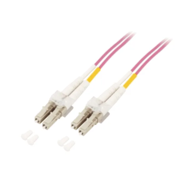 Mcab 5M LWL JUMPER OM4 LC-LC/50/125 LSZH DUPLEX VIOLET — kabel światłowodowy