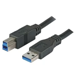 Mcab 3M USB 3.0 A-B M/M BLACK — kabel USB