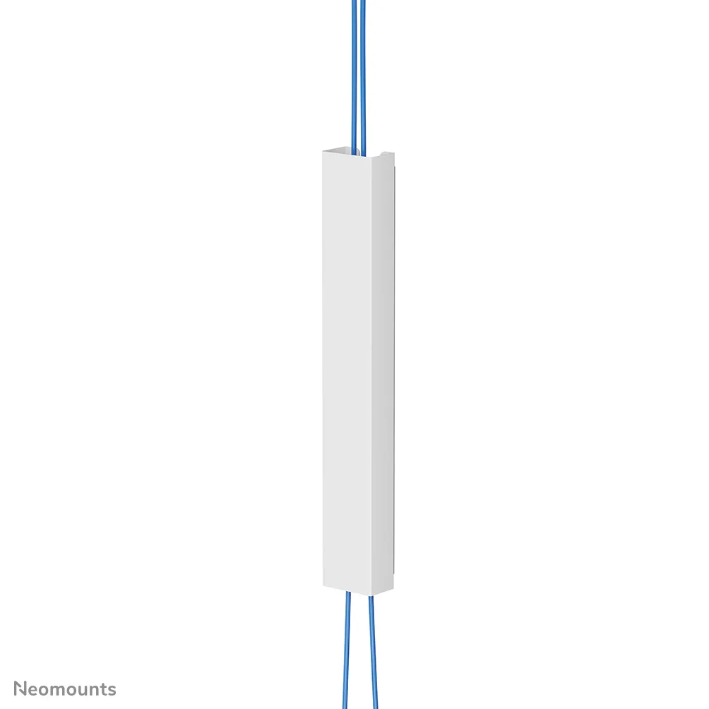 Neomounts Magnetic Cable Cover for sit/stand desk frames, multiple cables, white — akcesorium do monitorów