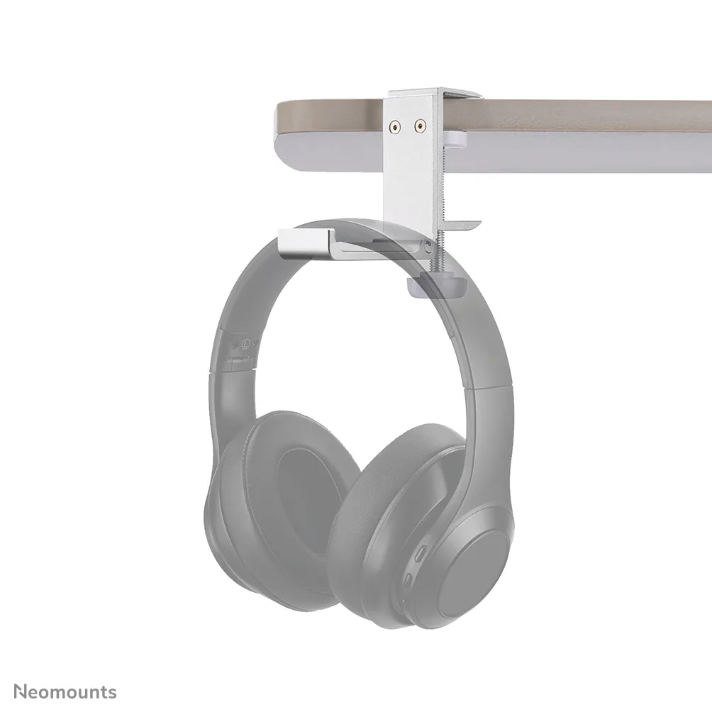Neomounts Headphone Holder, Clamp mounted, aluminum — akcesorium do monitorów