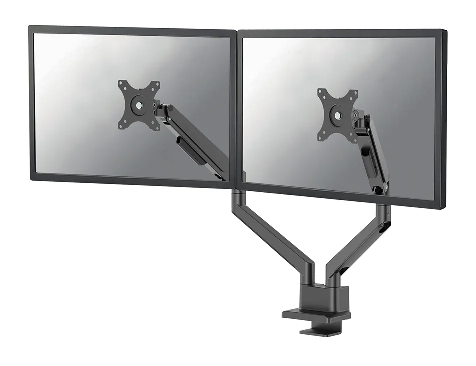 Neomounts Next Slim Desk Mount, double display (topfix clamp & grommet) — uchwyt do monitora