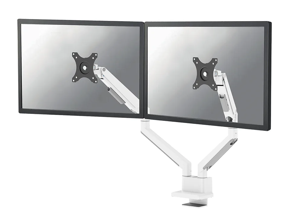 Neomounts Next Slim Desk Mount, double display (topfix clamp & grommet) — uchwyt do monitora