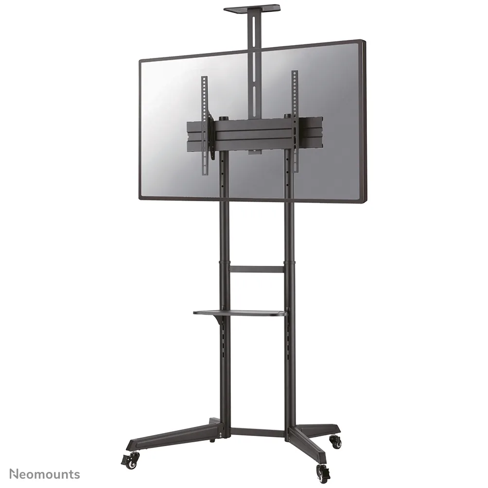 Neomounts Mobile Floor Stand incl. AV- and cam shelf (height adjustable: 128,5-145 cm) — akcesorium do monitorów